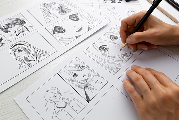 Vacances pour tous - colonies de vacances  - La Rouquette - Dessin et graph'mania