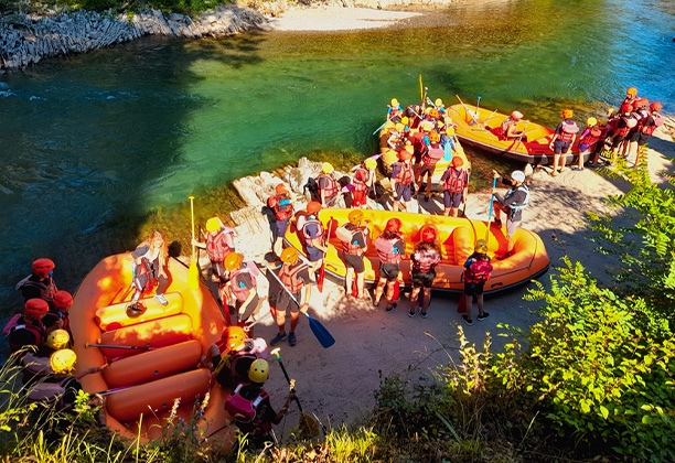 Vacances pour tous - colonies de vacances  - Lescun - Sport aventure Pyrénées