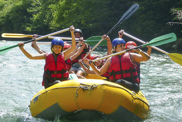 Vacances pour tous - colonies de vacances  - Gourette - Stage eaux vives
