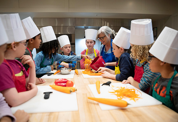 Vacances pour tous - colonies de vacances  - Mûrs-Érigné - La bonne fourchette