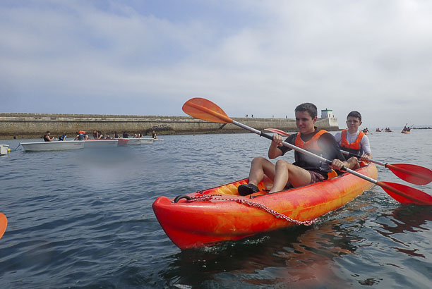 Vacances pour tous - colonies de vacances  - Saint-Jean-de-Luz - Stage odyssée glisse