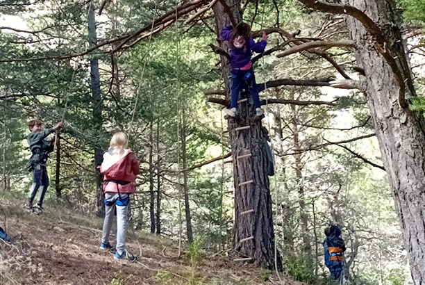 Vacances pour tous - colonies de vacances  - Lus-la-Croix-Haute - Robinson des bois