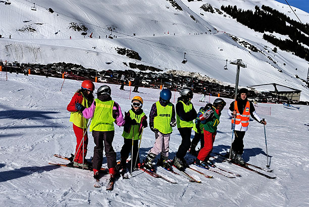 Vacances pour tous - colonies de vacances  - Uz - 100 % glisse en ski