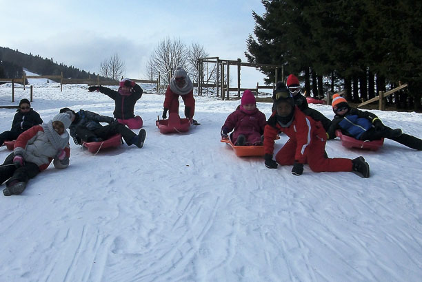 Vacances pour tous - colonies de vacances  - Saint-Maurice-sur-Moselle - Glisses fun au ballon d'Alsace !