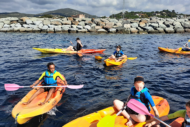 Vacances pour tous - colonies de vacances  - Les Issambres - Cap'aventures