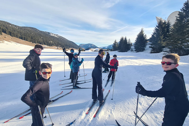 Vacances pour tous - colonies de vacances  - Les Glières - Nordic Glières : glisse et biathlon